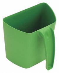 Scooping Jug: Non-Sterile, Polypropylene, 2 L Capacity - mL, 67 5/8 fl oz Capacity - oz, Green (MPN 535-S018-T101-P04). Key specifications — Standards: EU; Color: Green; Product Type: Scoop; Brand: DETECTAMET, INC..