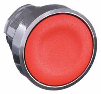 SCHNEIDER Flush Push Button: Red, 22 mm Mounting Size, Metallic, Momentary (MPN ZB4BA4). Key specifications — Brand: SCHNEIDER; Action: Momentary; Series: XB4; Push Button Material Type: Metallic.