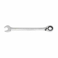 GEARWRENCH Combination Ratcheting Wrench: Alloy Steel, Full Polish Chrome, 17 mm Head Size, Std (MPN 86617). Key specifications — attr309600: 17 mm; attr309611: Full Polish Chrome; attr309610: Alloy Steel; attr309604: Yes; attr309612: No; attr309613: No; attr309615: No; attr324932: GEARWRENCH.