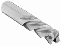 OSG Square End Mill: Carbide, 4 Flute, 1/4" Mill Dia, 3/4" LOC, 2-1/2" OAL (MPN 447-2500)