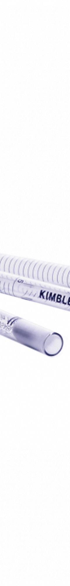 KIMBLE Serological Pipette: 5 mL Capacity, 0.1 mL Graduation Increments, Sterile, Borosilicate Glass (MPN 72110-5110). Key specifications — Sterility: Sterile; Brand: KIMBLE; Individually Wrapped: Individually Wrapped; Pipette Type: Short; Material: Borosilicate Glass; Product Type: Serological Pipette.