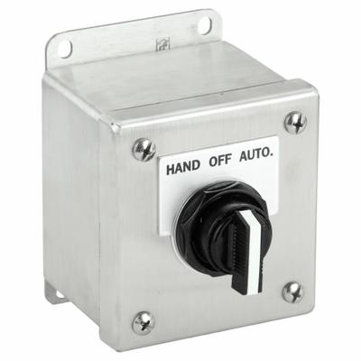 Siemens Selector Switch Control Station: Selector Switch, 0 Pilot Lights, 1NO/1NC - Selector-Switch Control Stations