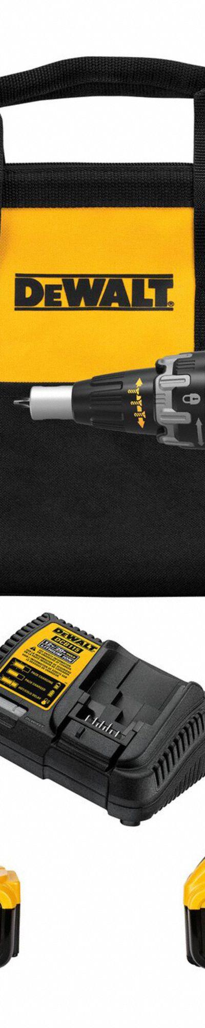 DEWALT Cordless Tool Combination Kit: 2 Tools, Impact Driver/Screw Gun, 20 V DC Volt - DEWALT 20V Cordless Tool Combination Kits