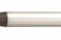 OSG Ball End Mill: Carbide, TiAlN Coated, 2 Flute, 1/16" Mill Dia, 1/16" LOC, 2-1/2" OAL (MPN HP419-0625)