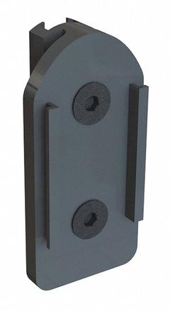 BANNER STAKES Belt Barrier Connector: Black, 3 in Overall Ht, Wall-Mount (MPN MH7110). Key specifications — attr193628: BANNER STAKES; attr981604: Magnetic Belt Cartridge; attr981612: Connector; attr1005082: Wall-Mount.