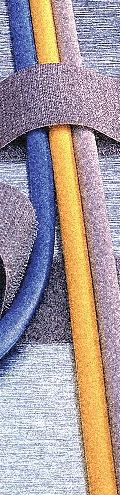 RIP-TIE Hook-and-Loop Mountable Cable Tie: 8 in Lg, 3.25 in, 1 in Wd, 90 lb Tensile Strength, White (MPN C-08-005-W). Key specifications — Color: White; Brand: RIP-TIE; Includes: Acrylic Adhesive Back; Max. Bundle Dia.: 3.25 in.