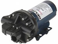 DELAVAN AG PUMPS Diaphragm Pump: Electric, 5836-104C-SB, Demand Pressure Switch, Polypropylene, FNPT. Key specifications — Housing Material: Polypropylene; Brand: DELAVAN AG PUMPS.