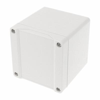 HAMMOND Enclosure: Polycarbonate, 3 in x 3 in x 4 in, NEMA 12/13/4/4X/6/6P, Screw On - Fiberglass Submersible Enclosures