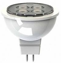 GE LAMPS Compact LED Bulb: LED, MR16, 2-Pin (GU5.3), 6.5 W Watt, 50 W Incandescent Watt Equivalency (MPN LED6.5MR1683025). Key specifications — Bulb Finish: Clear; Color Temperature: 3000K; Shatter-Resistant: No; Brand: GE LAMPS; Voltage: 12 V; Bulb Shape: MR16.