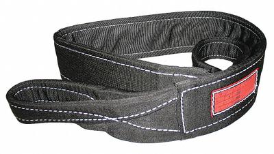 STREN-FLEX Web Sling: Type 4, Nylon, 2 Plies, 14 ft Sling Lg - Abrasion-Resistant Nylon Twisted-Eye Web Slings