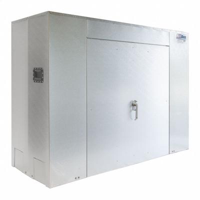 HOT BOX Valve Enclosure: Aluminum, 50 in Overall Ht, 32 in Overall Wd, 90 in Overall Lg - Valve Enclosures