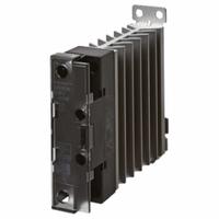 OMRON Solid State Relay: DIN-Rail & Surface Mounted, 27 A Max Output Current, Phototriac, AC Output (MPN G3PJ-225B DC12-24). Key specifications — Brand: OMRON; Current Type: DC; Electrical Connection: Screw; Input Current: 7 mA; Input Voltage: 9.6 to 30V DC; Mounting Style: DIN Rail/Screw; Output Voltage: 19 to 264V AC; Voltage/Current Type: AC Output.