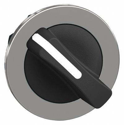 SCHNEIDER Short-Handled Selector Switch: 30 mm Panel Mount Size, 2 Positions - Selector-Switch Operators