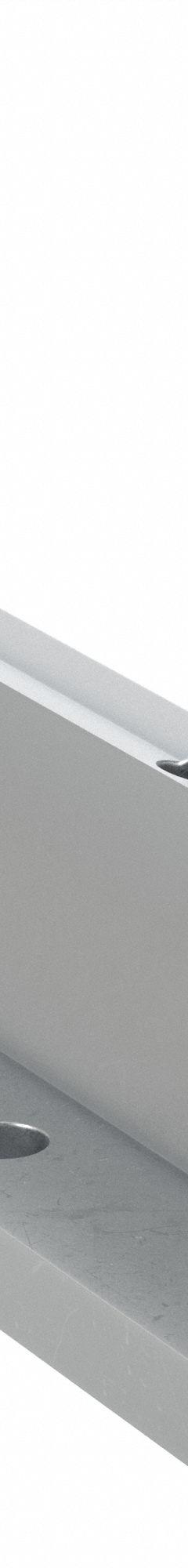 PBC LINEAR Pre-Drilled Linear Shaft Support Rail: 1 1/4 in Shaft Dia, 24 in Lg, Clear, Aluminum (MPN SR20PD-024.000). Key specifications — attr111735: PBC LINEAR; attr111741: Clear.