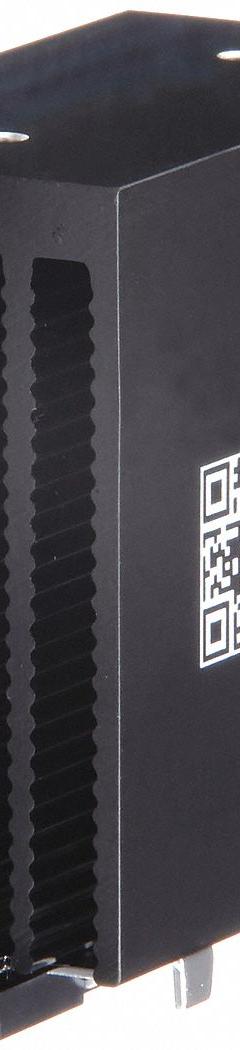 CRYDOM Heat Sink: DIN Rail Heat Sink Mounting, Aluminum, 2°C/W Thermal Resist (MPN HS201DR). Key specifications — Manufacturer Part Number: HS201DR; Fan: Yes; For Use With: Single or Dual Solid State Relays; Material: Aluminum; Heat Sink Mounting Style: DIN Rail; Brand: CRYDOM.
