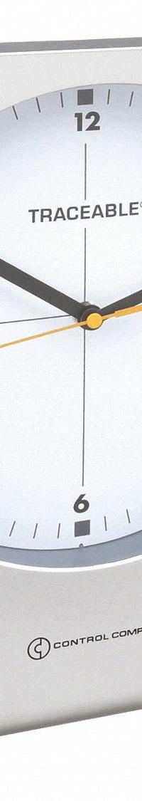 TRACEABLE Analog Hygrometer: Time (MPN 1079). Key specifications — Primary Scale: Time; Secondary Scale: Humidity/Temperature; Display Type: Analog; Brand: TRACEABLE.