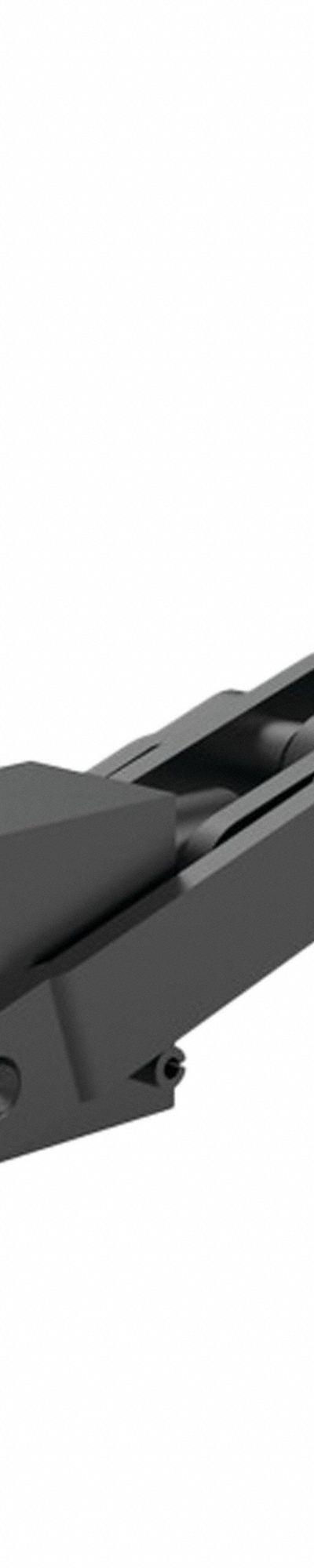 DE-STA-CO Straight Line Clamp: Solid Base Mounting - Nonreflective Straight-Line Toggle Clamps