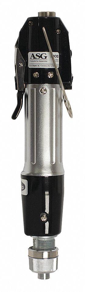 ASG Screwdriver: 1/4 in Drive Size, 2.7 in-lb Torque - Min, 22.1 in-lb Torque - Max - Corded Production Screwdrivers