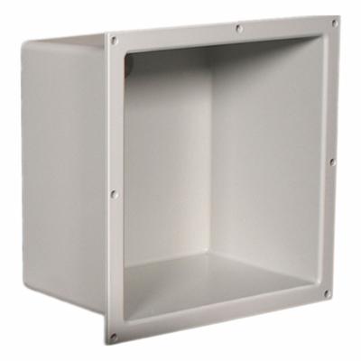 AIRCLEAN SYSTEMS Molded Sink: Molded Sink, 12 in Overall Wd, 12 in Overall Lg - Cup Sink Cutouts