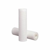 3M Water Filter Cartridge: 1 micron, Solid, 10 gpm, Polypropylene, 10 1/2 in Overall Ht (MPN RT10Y16G20NN). Key specifications — Brand: 3M; Filter Media: Polypropylene.