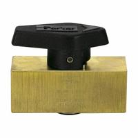 PARKER Rotary Plug valve: For Chemicals/Gas/Oil Media, 2-Way, 1/2 in Pipe Size, FNPT x FNPT, Brass (MPN 8F-PR6-BNT-B). Key specifications — Brand: PARKER.