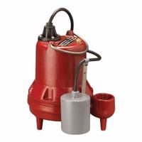 LIBERTY PUMPS Effluent Pump: 1/2 hp, 115V AC, Single Phase, 40 gpm Flow Rate @ 10' of Head, Transfer (MPN FL31A-2). Key specifications — Impeller Material: Polymer; Rated Voltage: 115V AC; Brand: LIBERTY PUMPS.