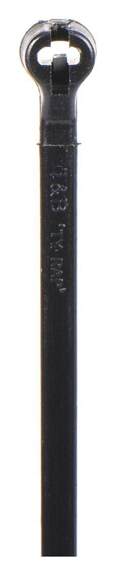 TY-RAP Cable Tie: 14 in Nominal Lg, 4 in Nominal Max. Bundle Dia., 0.09 in Wd, Outdoor Use, 100 PK (MPN TY5234MX). Key specifications — Outdoor Use: Yes; Color: Black; Brand: TY-RAP.