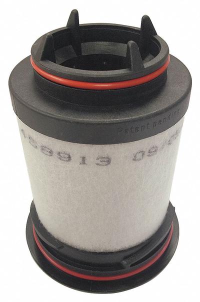 ELMO RIETSCHLE Exhaust Filter Kit: 99.97% Efficiency, 3 7/8 in Outside Dia - Vacuum Pump Exhaust Filters