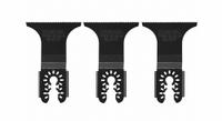 DREMEL Oscillating Tool Blade: 2 3/4 in Blade Wd, 2 in Overall Lg, Plunge Cutting, Bi-Metal (MPN MM494BU). Key specifications — attr1097473: Drywall; attr1097476: DREMEL; attr1097456: Plunge Cutting.