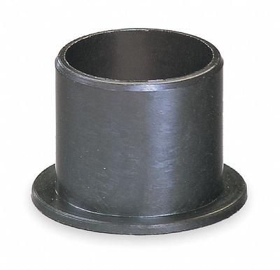 IGUS Flanged Sleeve Bearing: Polymer, 1 in Bore, 1 1/8 in OD, 3/4 in Overall Lg - Chemical- & Heat-Resistant Plastic Flanged Sleeve Bearings