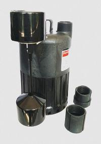 DAYTON Submersible Sump Pump: 1/2 hp, 115V AC, 31.7 gpm Flow Rate @ 10' of Head, 1 1/4 in MNPT, MNPT (MPN 3YU71). Key specifications — Rated Voltage: 115V AC; Brand: DAYTON; Switch: Piggyback Vertical Float.
