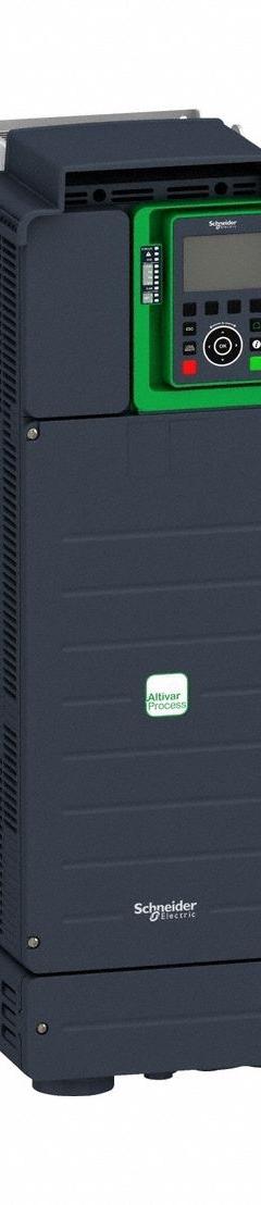SCHNEIDER ATV930: In Phase Three, 380-480V AC, Out Phase Three, 50 hp, 74.5 A Output Current - Max (MPN ATV930D37N4US). Key specifications — Style: Chassis; Color: Black/Green; Output Phase: Three.