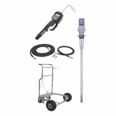 GRACO KIT 5:1 CART-NPT: Cart, 5:1, 6.7 gpm Max. Flow Rate, Pump, Hose Kit - Mobile Drum Pump Packages