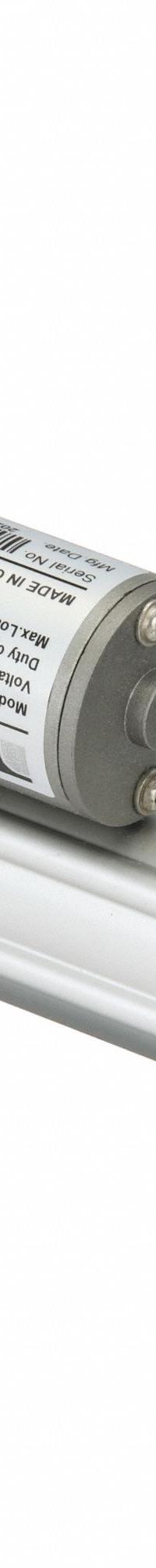 DUFF-NORTON Linear Actuator: LT, 225 lbf Rated Load, 4 in Stroke, 12V DC, IP66 (MPN LT225-1-100P). Key specifications — Nut Material: Plastic; Position Feedback Option: Potentiometer.