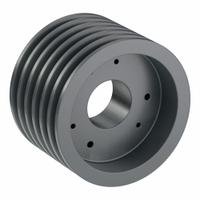APPROVED VENDOR V-Belt Pulley: B68, 6 Groove, 7.15 in OD, Bushed Bore, SK, Quick Detachable (MPN 6B68SK). Key specifications — Pulley Industry Number: B68; Pitch Diameter: 6.4 in (4L, A); For Belt Section (broad, with similar types): 4L, A, or AX.