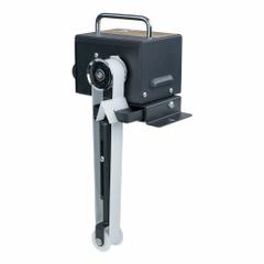 ZEBRA SKIMMERS Oil Skimmer: Belt, 1 gph, 24 in Reach, Steel Housing (MPN BSF1-24). Key specifications — attr1087869: Stainless Steel; attr1087871: ZEBRA SKIMMERS CORP.; attr1087880: Steel; attr1087881: Removable Collection Tray; attr1087883: Optional Timer Available Separately.