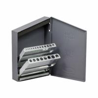 HUOT Drill Bit Index: 21 Compartments, For 1/16 in to 3/8 in by 64ths Drill Bits (MPN 11350). Key specifications — attr1032747: HUOT.