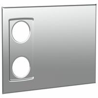 WINGITS Cover Plate: 4 5/8 in Overall Wd, 3 3/8 in Overall Ht, Stainless Steel, Polished, 1 PR (MPN OCP-BS). Key specifications — Brand: WINGITS; Finish: Polished; Material: Stainless Steel.