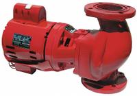 Hydronic Circulating Pump: 1/2 hp HP, 115/230V AC, Cast Iron, 1, 115 gpm, 23 ft Max. Head (MPN 105089). Key specifications — Nameplate Voltage: 115/230V AC; Connection Type: Flange; Brand: BELL & GOSSETT; Includes Volute: Volute Included; System Type: Hydronic.