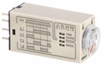 OMRON Multi-Function Time Delay Relay: Socket Relay Mounting, 24V AC, 0.1 sec – 10 min (MPN H3YN-2 AC24). Key specifications — Brand: OMRON.