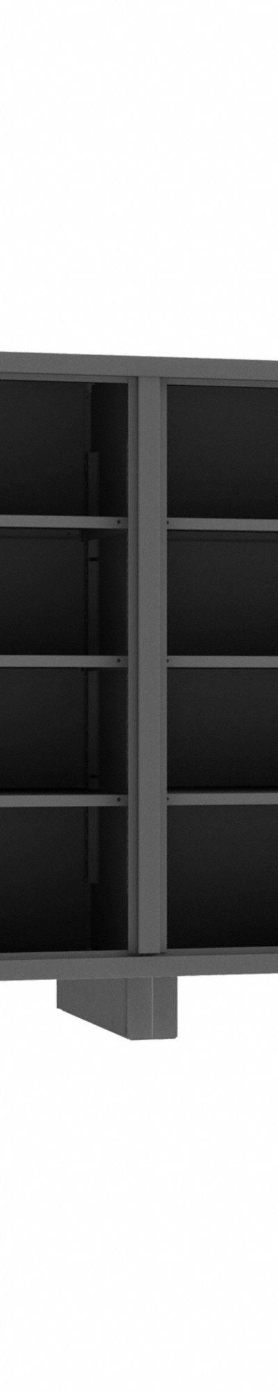 DURHAM MFG Storage Cabinet: 72 in x 24 in x 66 in - Shelf-Style Shift Cabinets