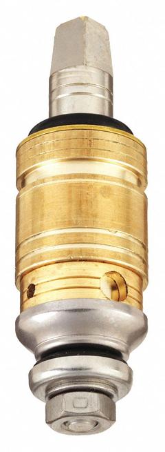 CHICAGO FAUCETS Cartridge: Use with Hot/Cold Water, Brass, Compression, (1) Cartridge (MPN 1-100-245JKABNF). Key specifications — For Water Temperature: Hot/Cold; Compatible Brand: Chicago Faucets; Product Type: Cartridge; Includes: (1) Cartridge; Material: Brass.