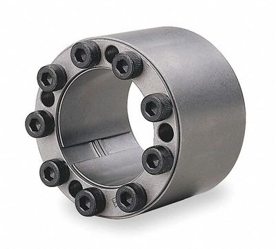 TSUBAKI Keyless Bushing: For 1 1/4 in Shaft Dia, 2 23/64 in OD, 0.787 in Wd - Multi-Screw Locking Assembly Keyless Bushings