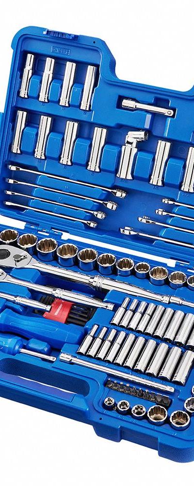 WESTWARD Socket Wrench Set: 1/4 in - SAE & Metric Socket Sets with Drive Tools