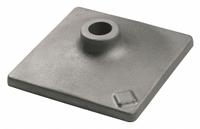 BOSCH Tamper Plate: 6 in Head Wd, 6 in Overall Lg, 1 1/8 in Shank Hex Size (MPN HS2124). Key specifications — attr253714: Tamps Asphalt; attr277143: BOSCH.