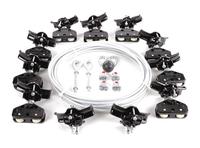 DAYTON Festoon System Kit: Wire Rope, 60 ft – 60 ft, 76 ft Min Cable/Hose Required, Round (MPN 33N209). Key specifications — Brand: DAYTON; Compatible Cable Type: Round; Included Components: Hardware; Track Type: Wire Rope.