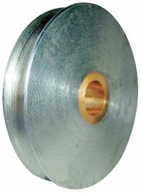 APPROVED VENDOR Sheave: 1,700 lb Working Load Limit, 3/8 in Compatible Rope Dia, Wire Rope, Sleeve (MPN 5RTE8). Key specifications — attr994582: APPROVED VENDOR.