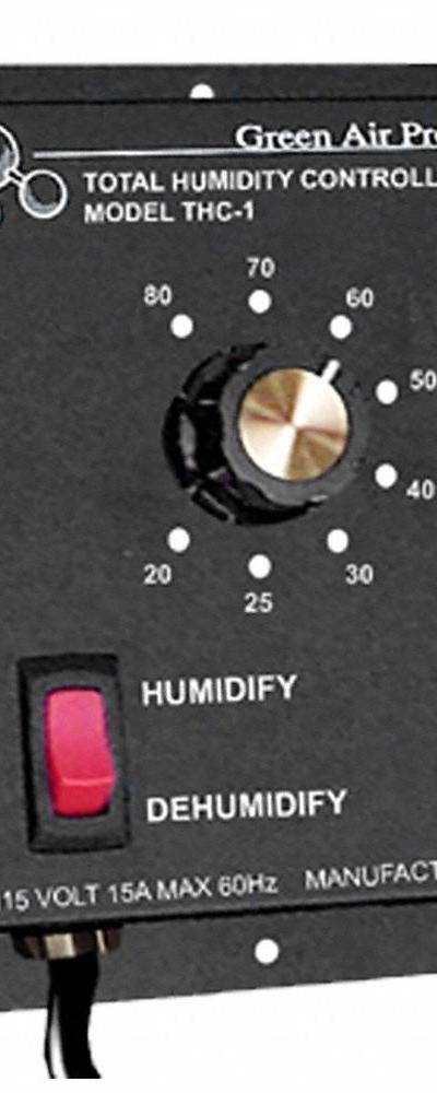 SCHAEFER Humidity Controller: 120V AC, 120V AC, Evaporative Cooler - Humidifier Controls