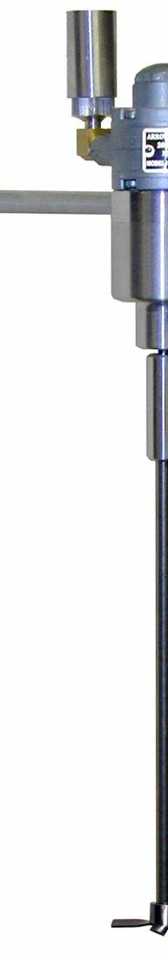 ARROW MIXING PRODUCTS Laboratory Mixer: Top, Clamp/Stand, 1/4 in Male NPT Inlet, NPT, 4 Blades, Male (MPN MODEL G-18). Key specifications — attr1187631: Clamp; attr1187664: ARROW MIXING PRODUCTS.
