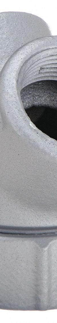 APPLETON ELECTRIC Capped Elbow - Haz Loc: Iron, Chromate Coated/Electroplated/Powder Coated, NPT (MPN ELBY-75). Key specifications — Material: Iron; Finish: Chromate Coated; Ends - Hazardous Fittings: 3/4 in FNPT x 3/4 in FNPT; Brand: APPLETON ELECTRIC.